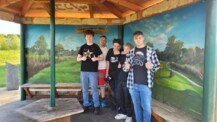 Teamwork im Flottmoorpark - Jugendhütte wieder in Schuss