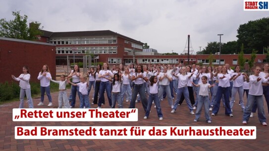 "Rettet unser Theater" Bad Bramstedt tanzt für das Kurhaustheater