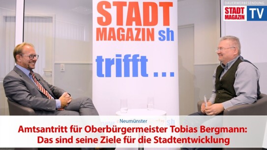 Amtsantritt für Oberbürgermeister Tobias Bergmann:  Das sind seine Ziele für die Stadtentwicklung